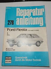 Ford Fiesta Ab Juli 1976 bis 1980 Werkstatt Handbuch Reparaturanleitung 