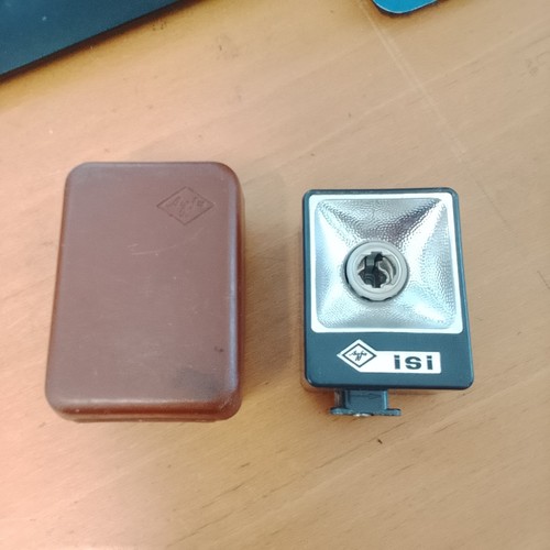 Agfa isi blitzlicht inkl - blitzlicht, etui