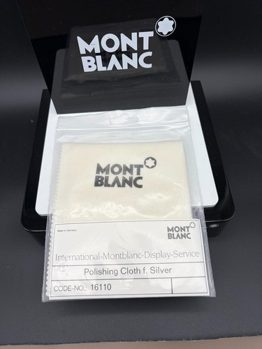 Montblanc silber putztuch - silber,