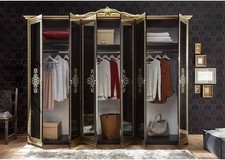 Kleiderschrank 6trg Barocco in