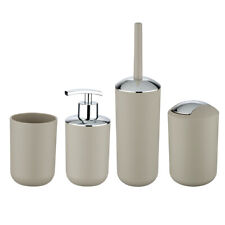 Bad-Accessoire Set Brasil Taupe, 4-teilig