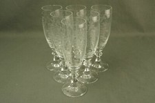 6 edle alte Gläser Sektkelche