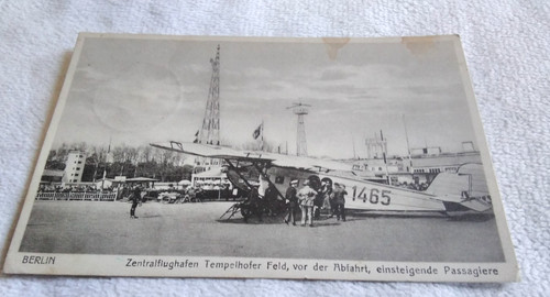 Alte berlin flughafen - alte, ak