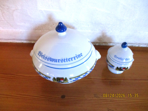 Weisswurstterrine mit - ,