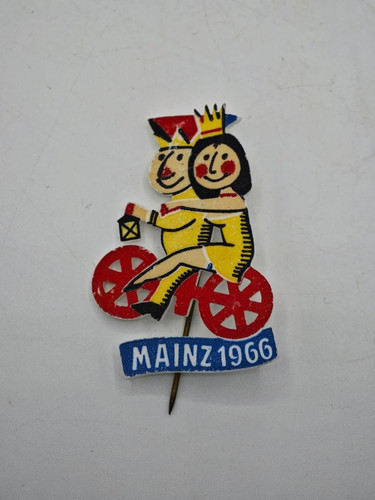 Zugplakette mainz 1966 - mainz,
