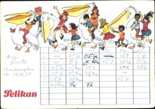 Stundenplan Pelikan Tuschkasten, Tinte, Rediergummi, Kinder... - 10633510