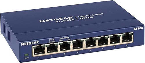 Netgear gs108ge port gigabit - netgear,