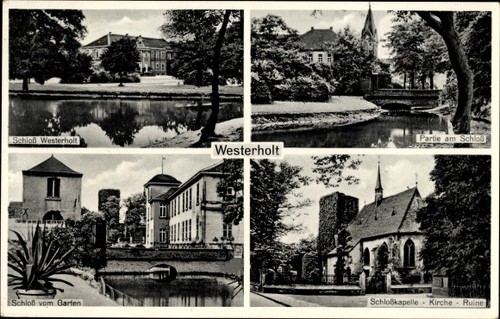 Westerholt herten nordrhein - ak,