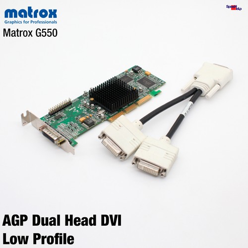 Low profile grafikkarte matrox - low,
