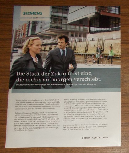 Seltene werbung siemens die - siemens,