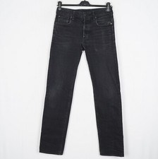 G-STAR RAW ATTACC STRAIGHT Herren Jeans Größe W30 L34 Regular Fit Grau Knopf ...