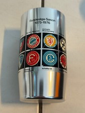 Fußball Bundesliga Aluminium Becher Saison 1975/1976 Sammler Stück Alu