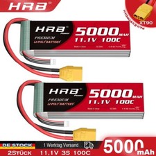 2Stück 11,1V 3S 5000mAh XT90