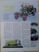 LANZ EILBULLDOG TRECKER CABRIO
