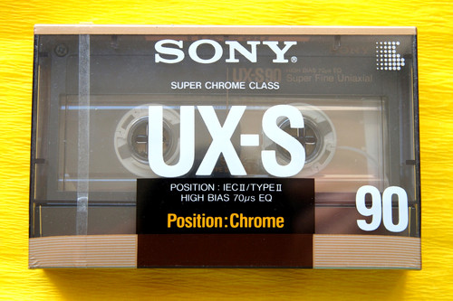 Sony 90 cassette tape - 1x,