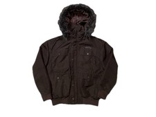 Hoodboyz 2000s Vintage Fur Winterjacke rare Hip Hop *L*