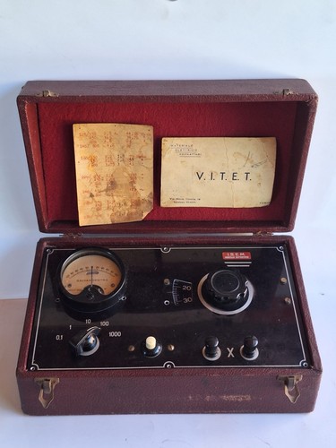 Antikes galvanometer mit - antikes,
