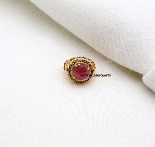 Viktorianischer ring rubin - viktorianischer,