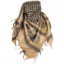 PLO TUCH Pali Arafat Kopftuch Halstuch Schal Punk 115x110cm Fransen Winter TOP