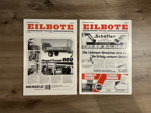 Orig eilbote zeitschrift - 2x,