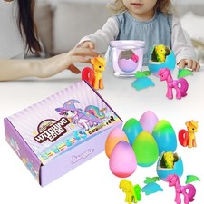 6erSchlüpfende Eier Unicorn