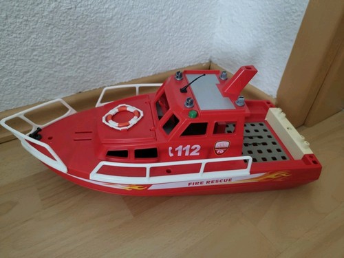 Playmobil feuerwehr boot - feuerwehr, coast