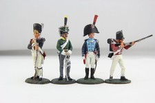 4x Stück Del Prado Figuren Krieg Soldaten Grenadier Soldat Officer # 12052