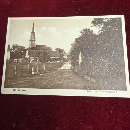 Alte ansichtskarte rathenow - alte,