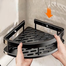 2pcs ohne Bohren Duschregal