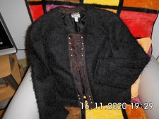 MEICO*Blazer*NEU*Gr.38/40*Trachten/Alpen*NP102€*Organza-Besatz-glänzend*Sportalm