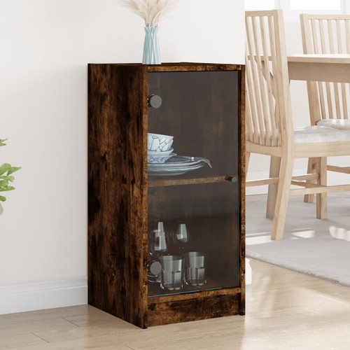 Beistellschrank mit glastüren - beistellschrank,