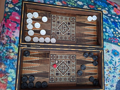 Backgammon klappbares