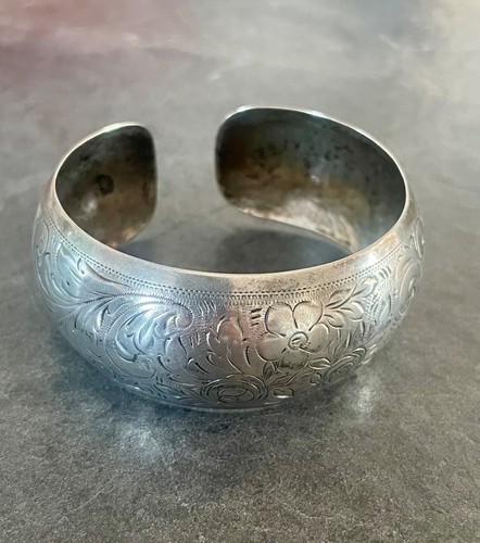 Antiker armreif 800er silber - armreif,