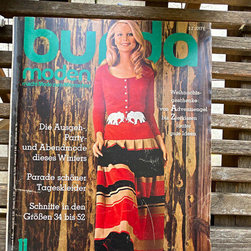 Burda moden zeitschrift heft - zeitschrift,