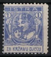 Reklamemarke Istra, Za Krzavu