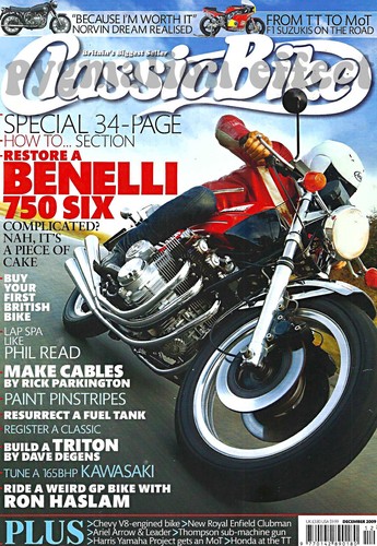 Classic bike benelli 750 sei - 750,