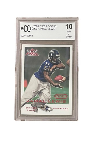 2000 fleer focus jamal - focus, lewis