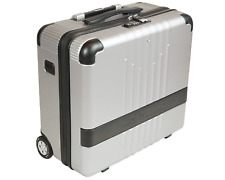 Montblanc MY4810 Kabinentrolley ID: 124152 Pilot Reisekoffer Silber Schwarz TOP