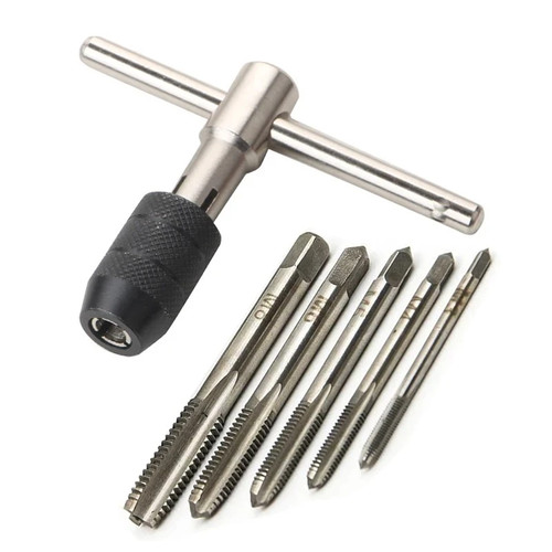 Griff gewindebohrer set m3 - gewindebohrer,