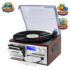 9-in-1 Plattenspieler Vintage