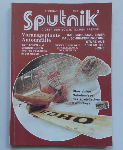 Sputnik 1982 zeitschrift - sputnik,