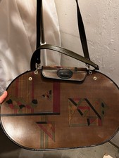 Ausgefallene Leder Handtasche