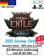 200 Divine Orb  Path of Exile