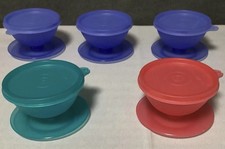 5 Tupperware Dessert-Schalen