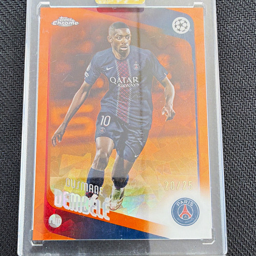 Topps chrome ousmane dembélé - topps,