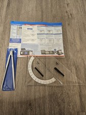 Navigationsbesteck für Sportbootführerschein Binnen/ See - 2 Komplettset