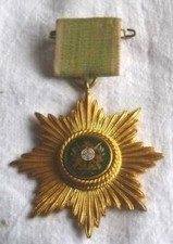 emaillierter sächsischer Schützen Orden um 1920