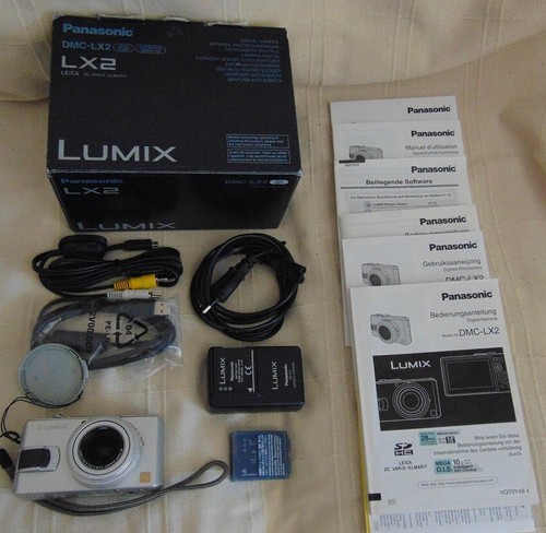 Lumix dmc lx2 digitalkamera - dmc-lx2, |