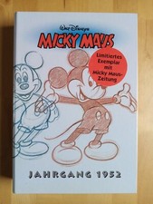 Micky Maus Hefte Reprint Kassette Jahrgang 1952 komplett
