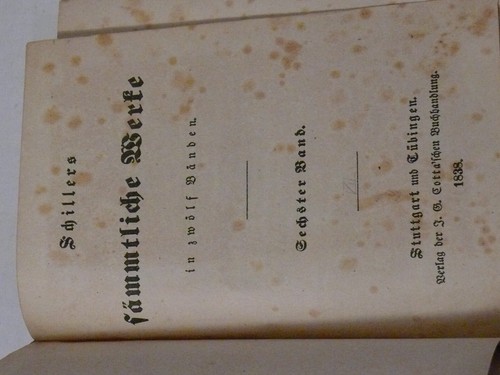 Schiller sämtliche werke - schiller,